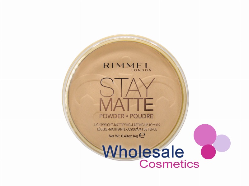 6 x Rimmel Stay Matte Pressed Powder Foundation - 006 WARM BEIGE